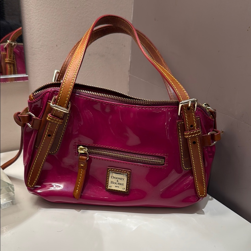 Dooney & Bourke Pink and Tan Women's Bag